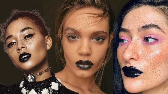 Instant Halloween Face: Black Lipstick &#038; Dark Colours Will Elevate Your Look