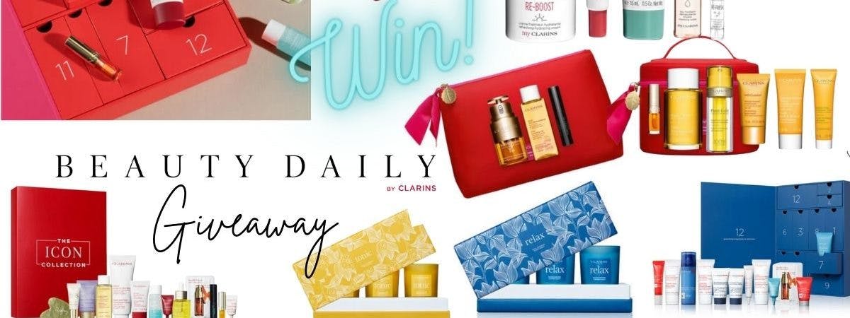 Beauty Competition NOW CLOSED: The Big Christmas Beauty Bundle Giveaway With Clarins