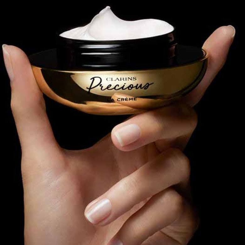 Clarins Precious La Creme antiaging cream for inflammaging 