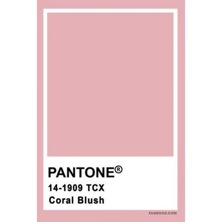 Pantone Coral Blush 