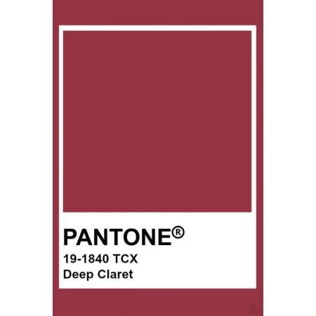 Pantone Claret
