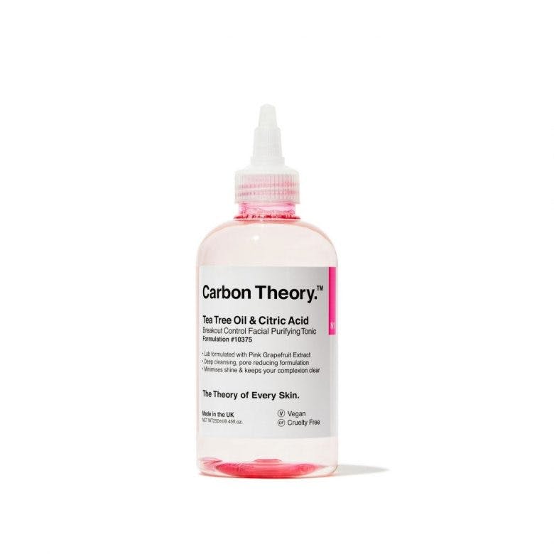 rbon Theory's Tea Tree & Citric Acid Breakout Control Facial Purifying Tonic