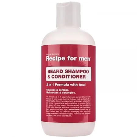 Recipe for Men Beard Shampoo and Conditioner