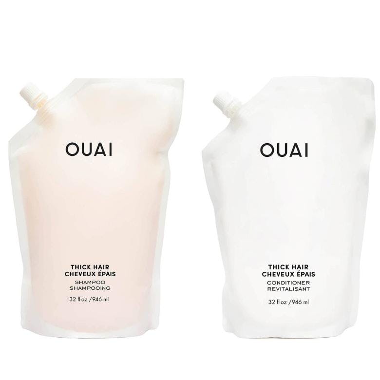 OUAI shampoo and conditioner