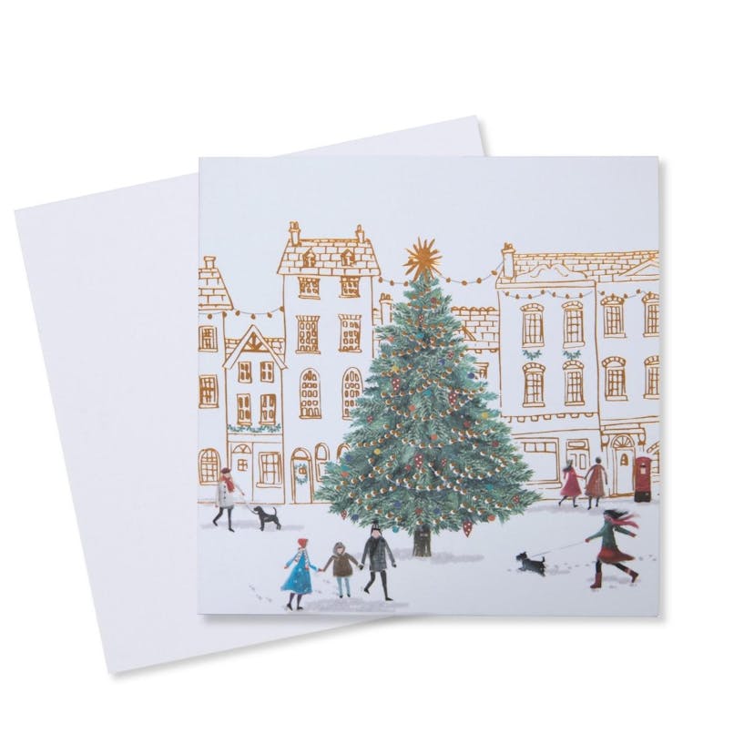 Christmas town Christmas Card - Pack of 10, £4.25