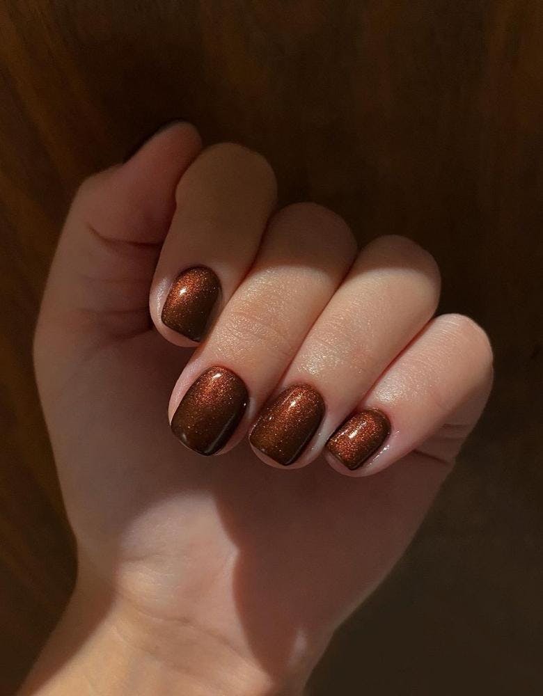 bronze manicure